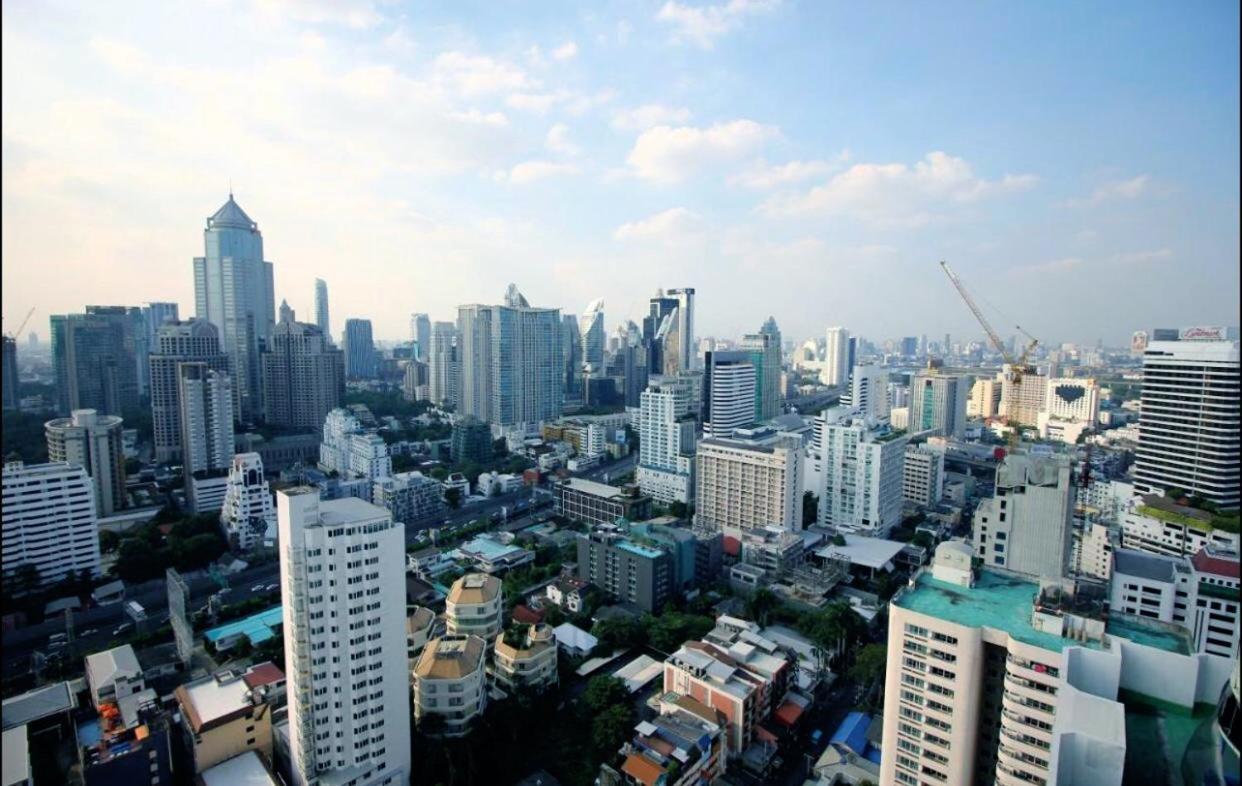 Omni Tower Cozy Apartment Near Nana Bts Banguecoque Exterior foto